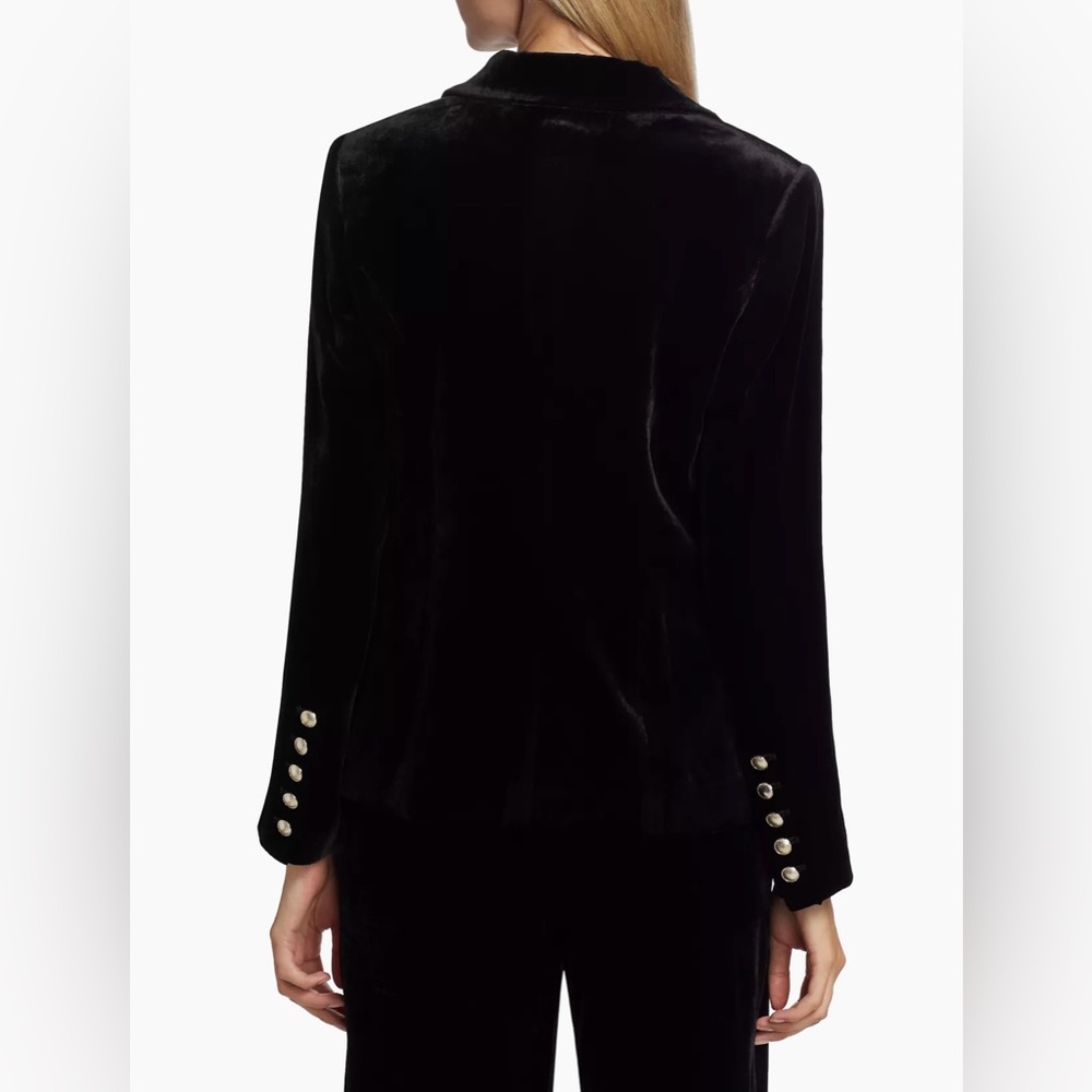 Elie Tahari Velvet Blazer - Picture 2 of 10